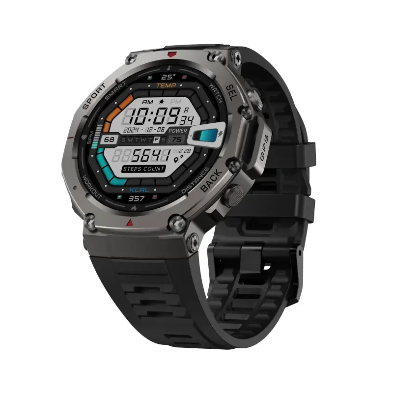 YTGEE DM58 GPS Smartwatch 2025 500mah AMOLED Relojes Inteligentes 5AMT Waterproof Outsid aperçu 3