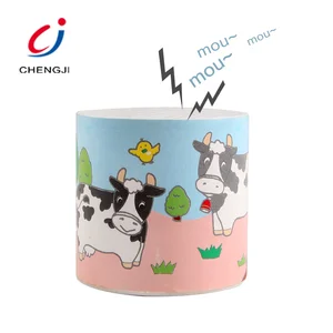 Promotion Magic up Down Noise Maker Funny Animal Voice Cow Toy with Moo Sound