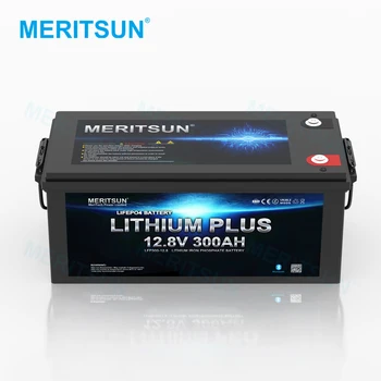 Long Deep Cycle MeritSun Lifepo4 Battery 12v Battery Pack Lifepo4 400Ah