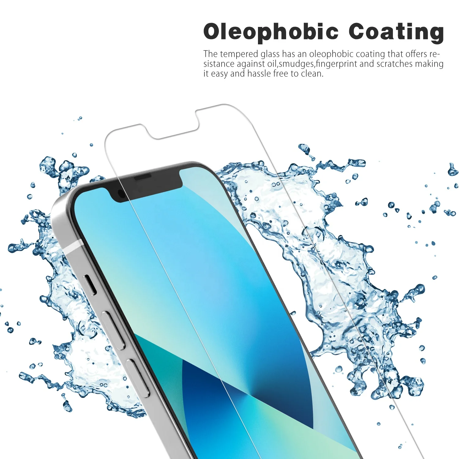 Оптовая продажа 0 33 мм Япония HD прозрачное закаленное стекло с защитой от отпечатков пальцев для мобильного телефона Защита экрана Iphone 13 5 4