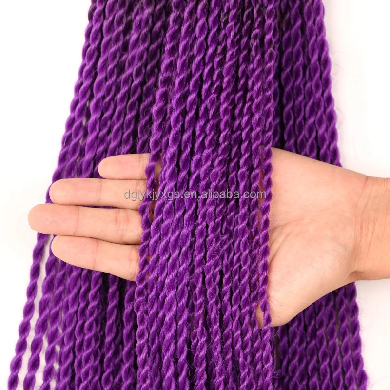 LW-61QT приветствует 24 дюйма синтетические волосы парик красочные эффектом деграде (переход от темного к косы ручной витой braidind волос 2x, на крючках, косички, волосы