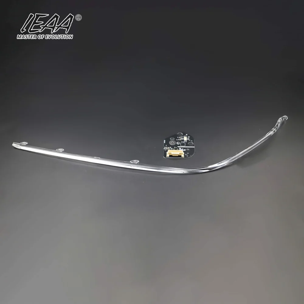 Nouveau phare de voiture, plaque de guide de lumière DRL, tube de feux de jour, barre lumineuse bande compatible avec Volkswagen Lavida 2023-2024