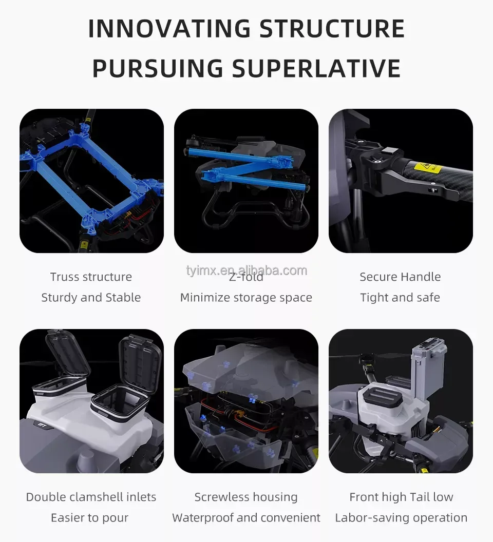 Agricultural Spraying UAV  Z30 Sprayer Drone Water Tank details