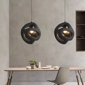 Nordic Retro Table Bar Chandelier Modern Simple Creative Wabi Sabi Wind Middle Size Living Room Bedroom Bedside Lights Function