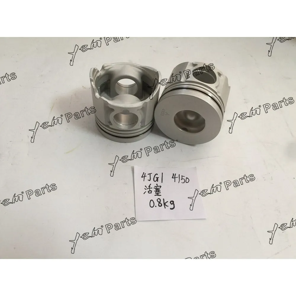 4JG1 Cylinder Engine Piston for Isuzu Diesel Engine 6