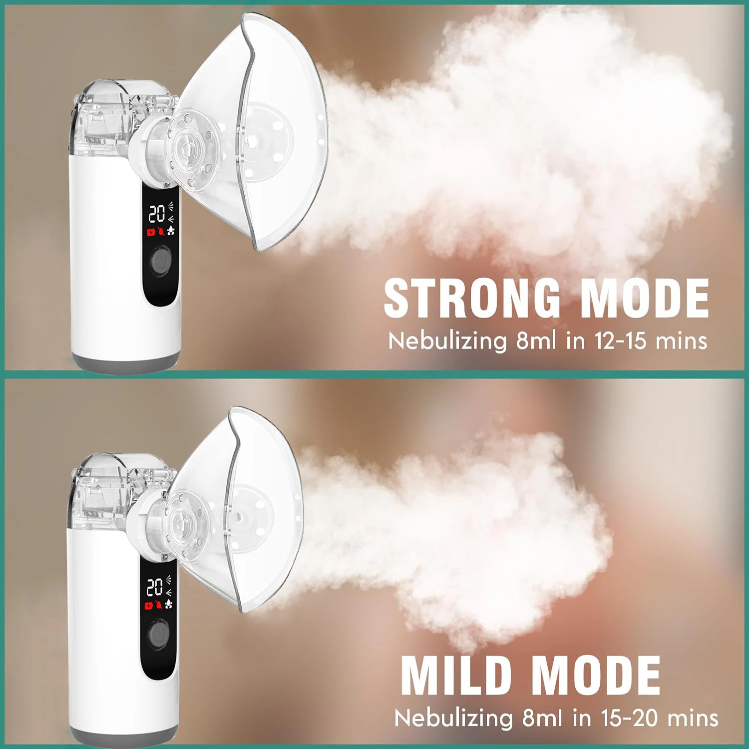 Ultrasonic Digital Mesh Nebulizer Machine - Image 5