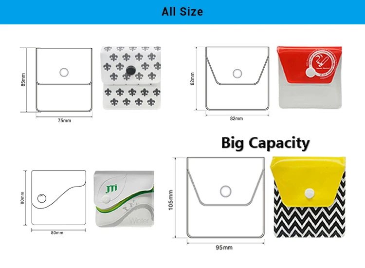 Uketa Ecofriendly Recycled Kraft Paper Portable Pouch Pocket Ashtray With Custom Print Buy