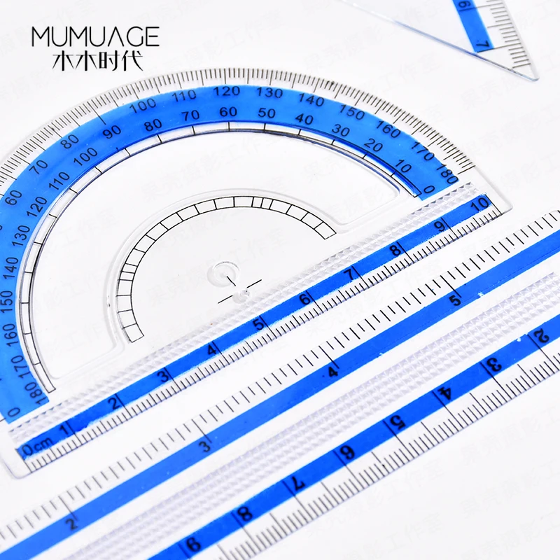 Компас металлический Канцелярский набор из девяти предметов ученик математическая Геометрия офисный измерительный инструмент
