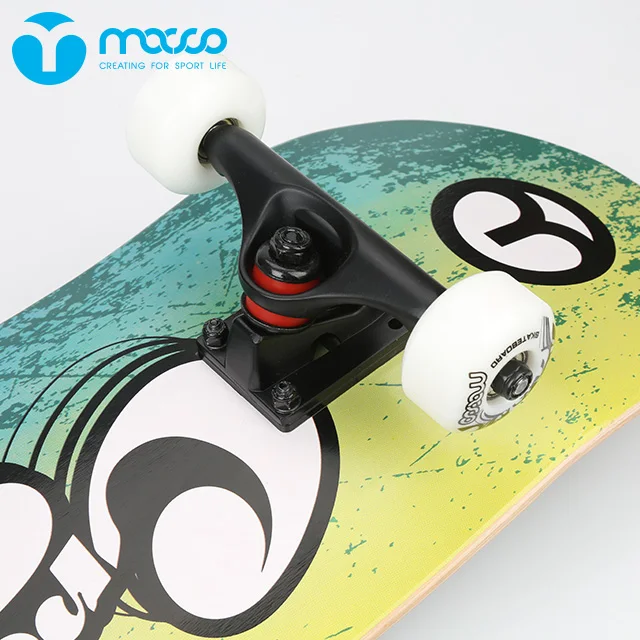 Скейтборд с двойным топором дорожный скейтборд подходит для подростков/взрослых SA