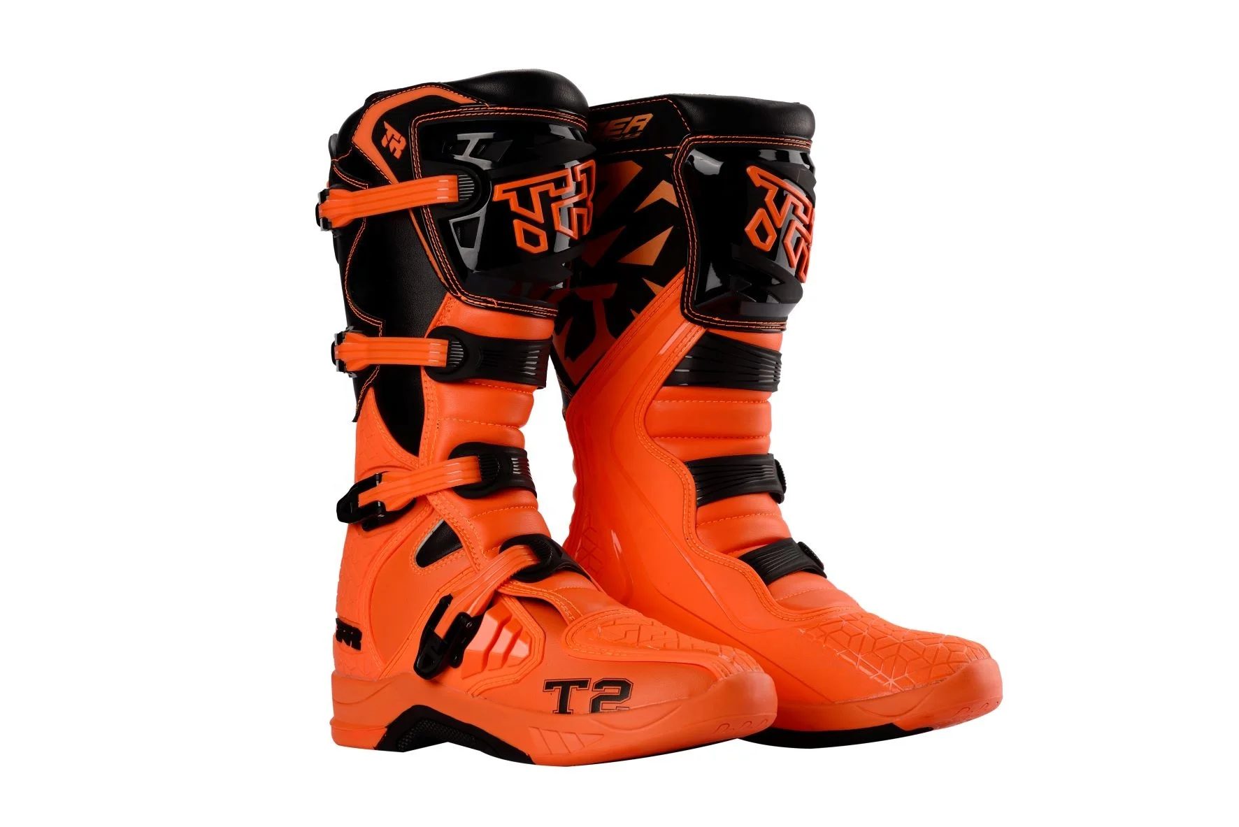 TR Tiger MTR Series Motocross Boots - Durable Knee-High MX Racing