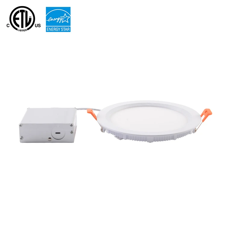 UL 4 Inch LED panel light with junction box with UL approved Type IC super slim LED panel light