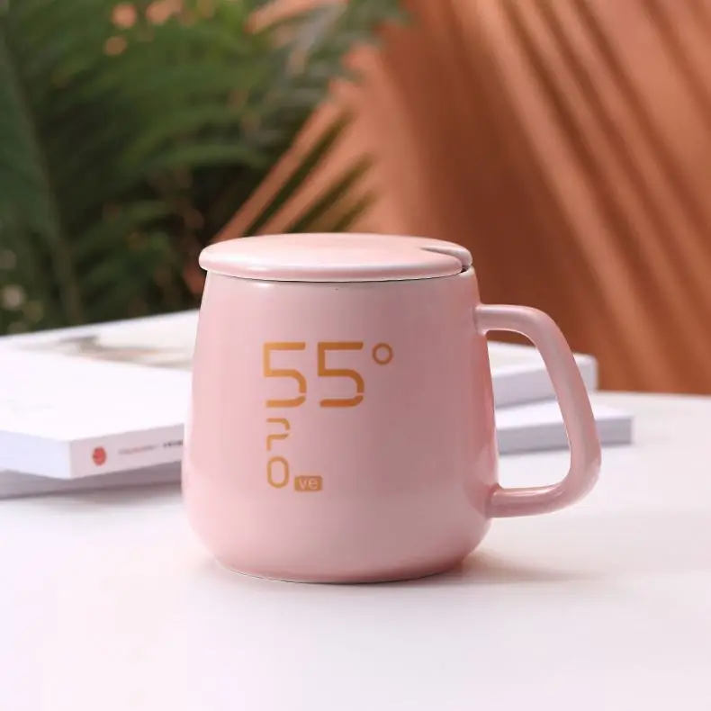 Buy Wholesale China Ceramic Mugs Thermostat Smart Self Heating Cup