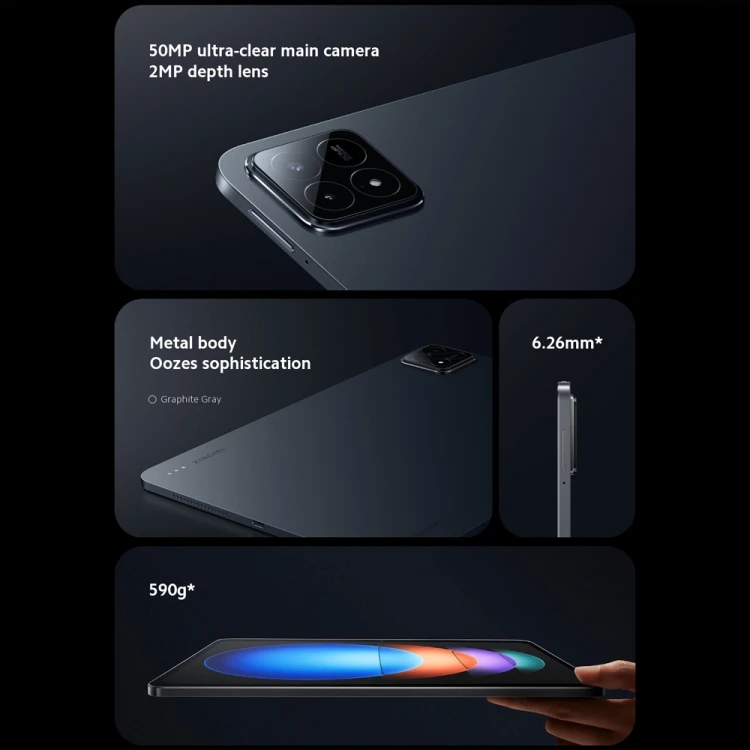 Xiaomi Pad 6S Pro - 12.4 Inch Tablet with 8GB+256GB Storage