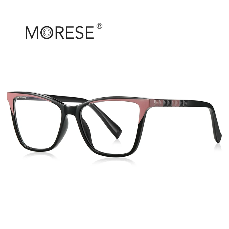 MORESE in Stock 2116 Large Frame Women Eyeglasses CP Propionic Acid Eyeglasses Frames