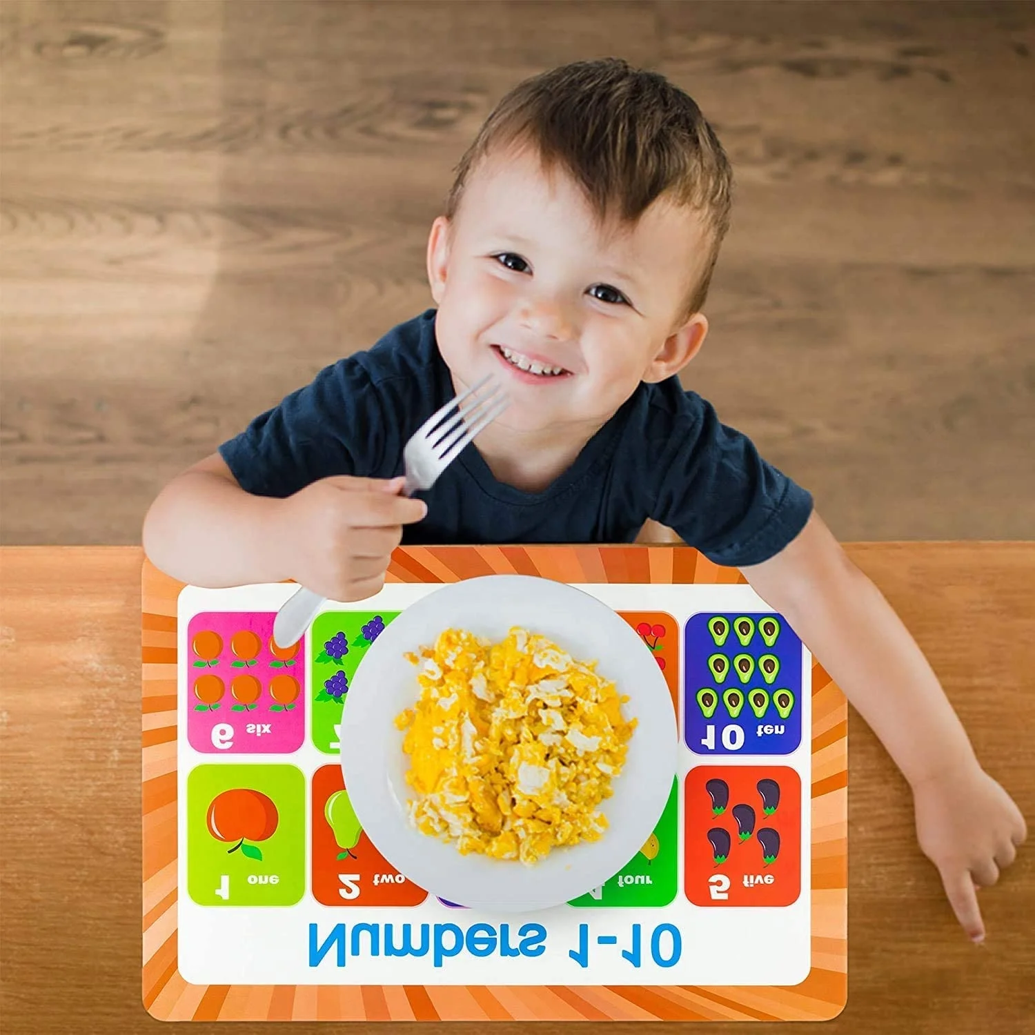 Teytoy Kids Placemats Toddler Educational Learning Table Place Mats