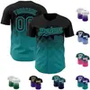 Gradient-black and Teal Green