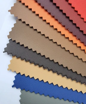 Scratch resistant pvc vinyl leather fabric vinyl manufacturer of synthetic leather pvc leather for car seat cover