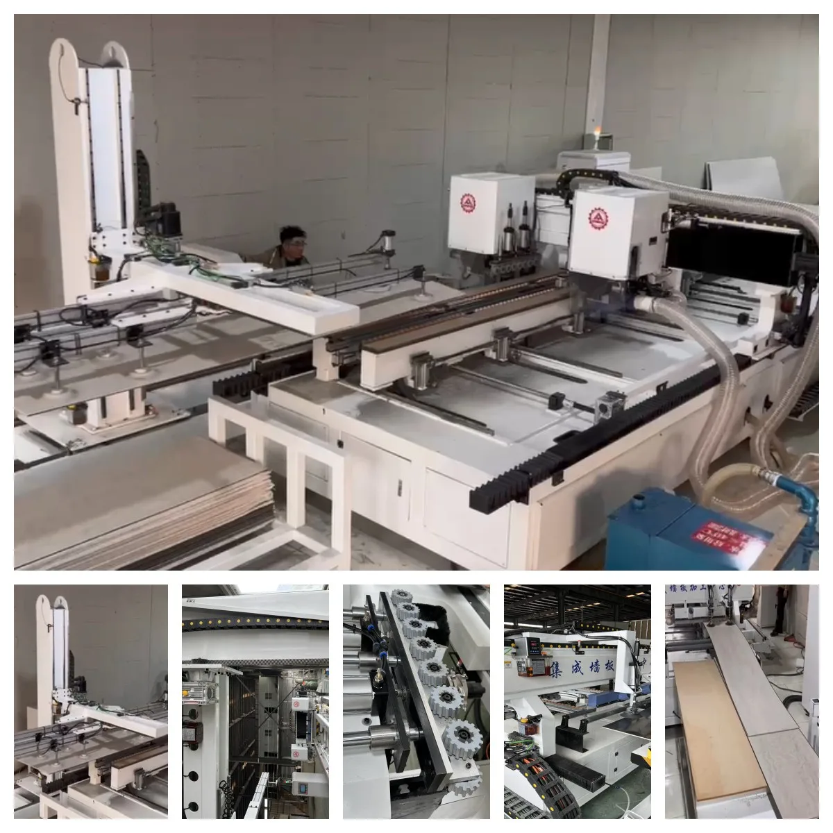 UPVC Ceiling Panel Wpc Wall cladding Edge Grooving Slotting machine ...