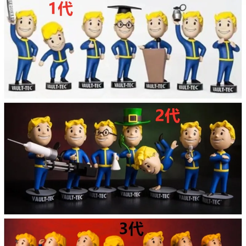 新品 Vault Boy フィギュア 全種類セット 28体セット Fallout Cartoon Style - Vault Boy Figure Toy with Box