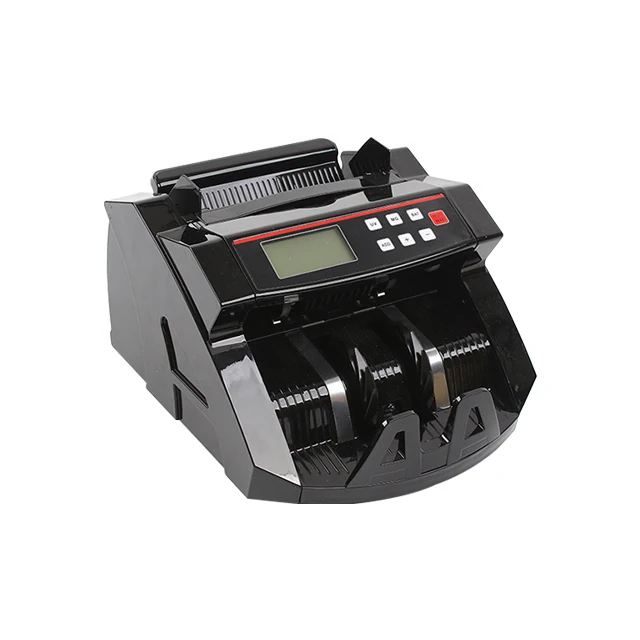 Счетчик банкнот 2108 черный счетчик мультивалютный денег