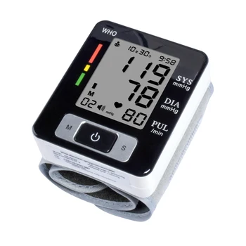 510K Approved Hot Selling Fully Automatic Wrist Blood Pressure Monitor Medical BP Meters