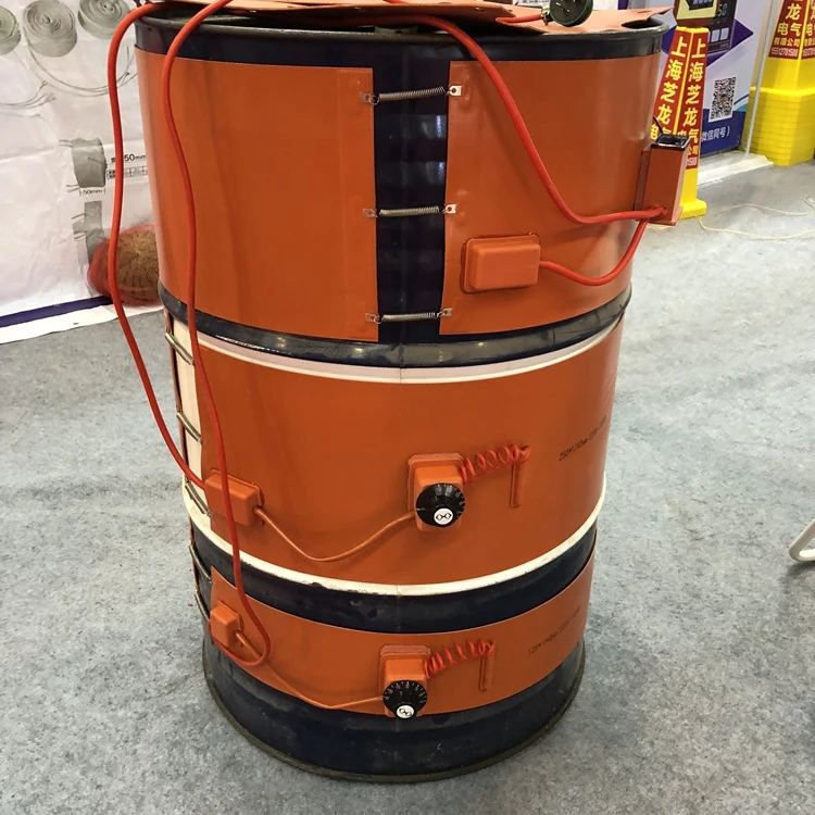 Silicone Rubber Oil Drum Heater