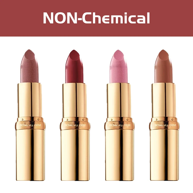 Makeup Set Kit Supplier Moisturizing Creamy Long Lasting Waterproof Lipstick Rose Gold Cruelty Free Vendor
