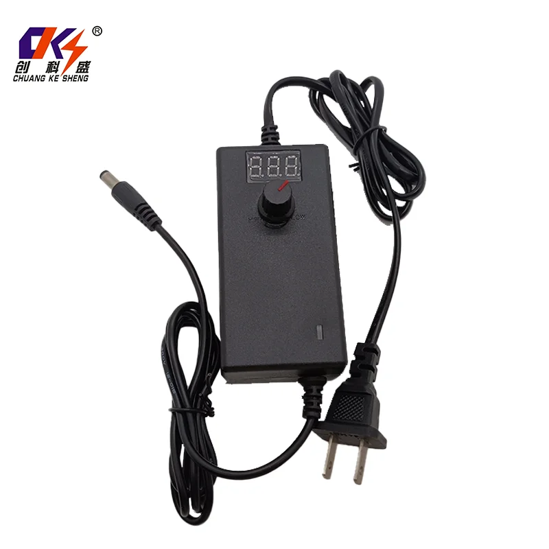 Factory Wholesale AC 100-240V to DC 9V-24V 100-1000mA Adjustable Power Supply With Display Screen for Led Light Strip Lamp
