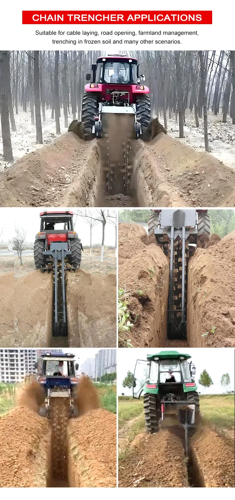 Best Price Professional Trenching Machine - Chain Trencher