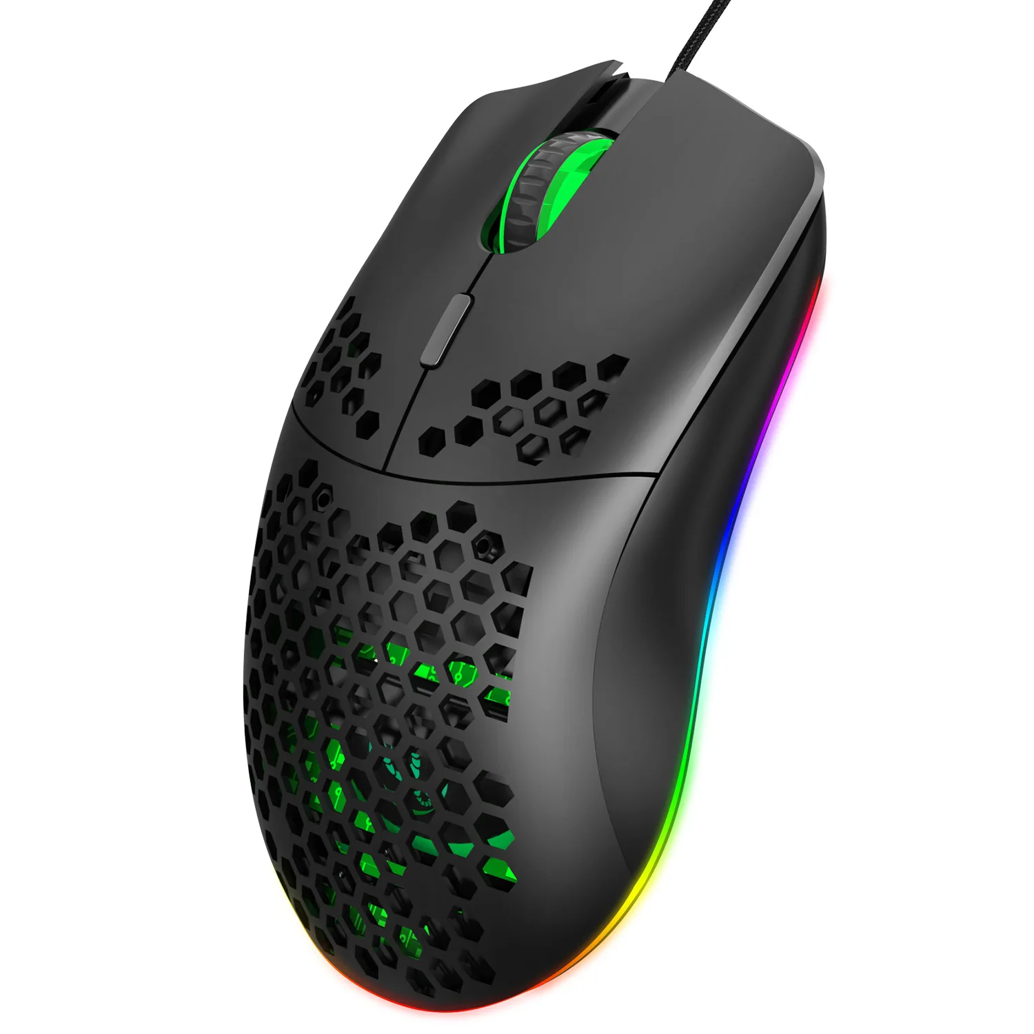 Souri Usb Wired Computer Optical Ergonomic Mouse RGB Gamer