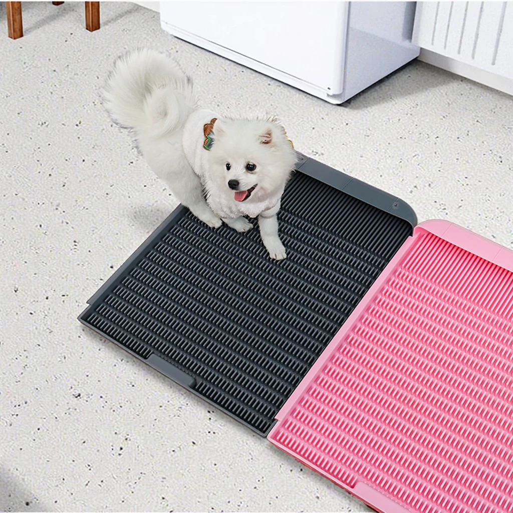 Extra Large Anti-Stepping Poop Splicing No Diapers Needed Automatic Cleaning Large Dog Toilet Non-Sticky Simple Style Poop Bags