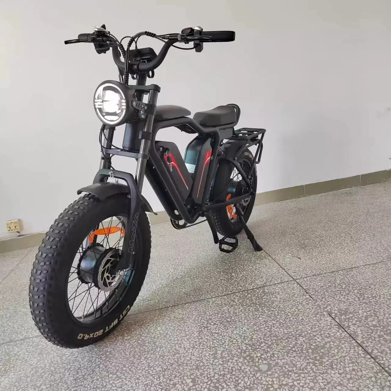 dual wheel electric bike