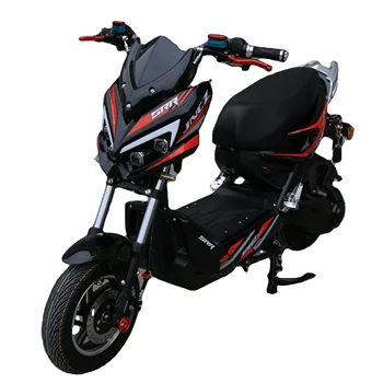 High-speed adult two-wheeled scooter 60V electric motorcycle high power 1200W electric scooter