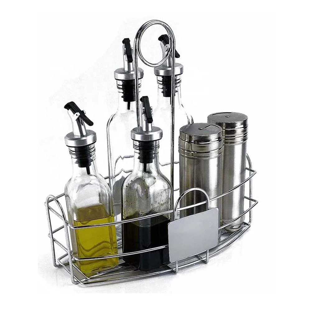 Many Kinds Of Condiment Stand Holder Chrome Caddy Organizer For All Tabletops Of Home Kitchen Restaurant Picnic Buy Condiment Caddy