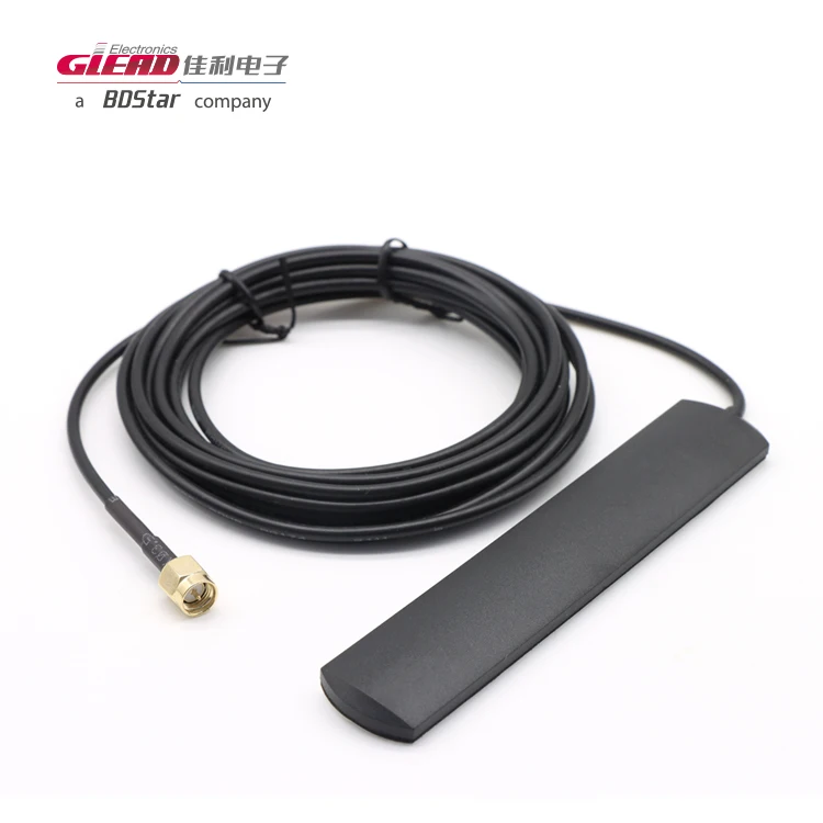 Glead Free Sample Waterproof IP67 GPS LTE Combination Antenna 4g gps antenna with S/M/A connector Low Profile Antenna