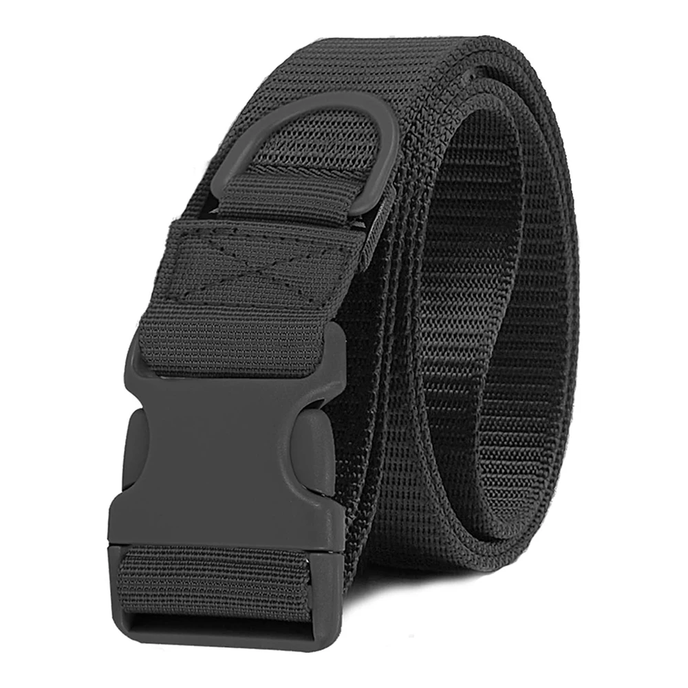 Waterproof Multifunctional Tactical Nylon Belt Adjustable Utility Gear Belt Heavy Duty Belts with Quick Release Buckle