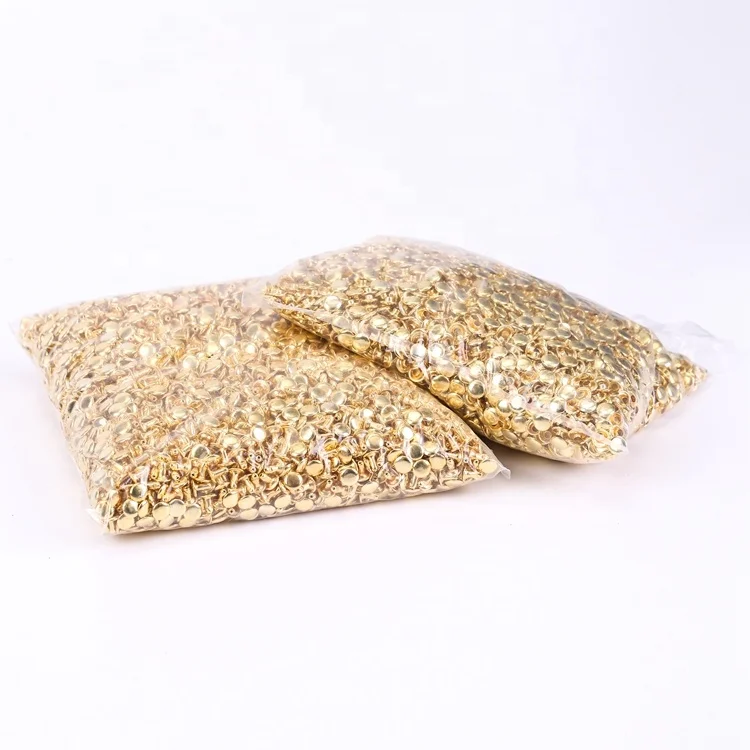 Высококачественная двойная заклепка из меди и железа для кожаных сумок, одежды