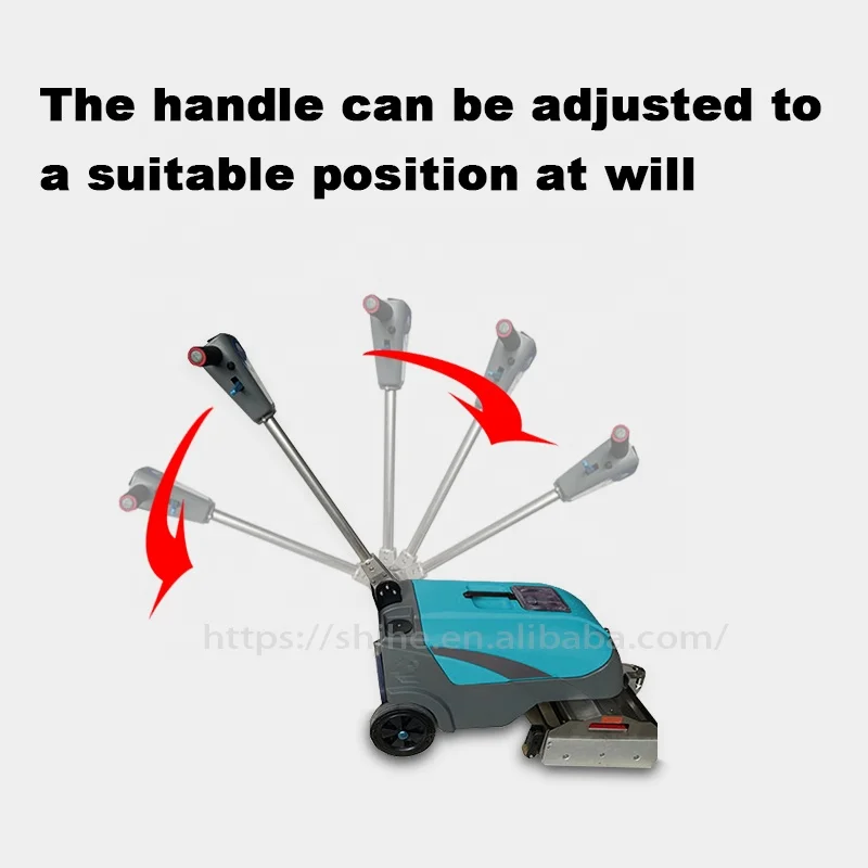LESP Rolling Brush Power Compact Walk Behind Carpet Cleaning Machine for Escalator