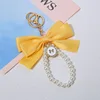 7bowknot+jaune perle