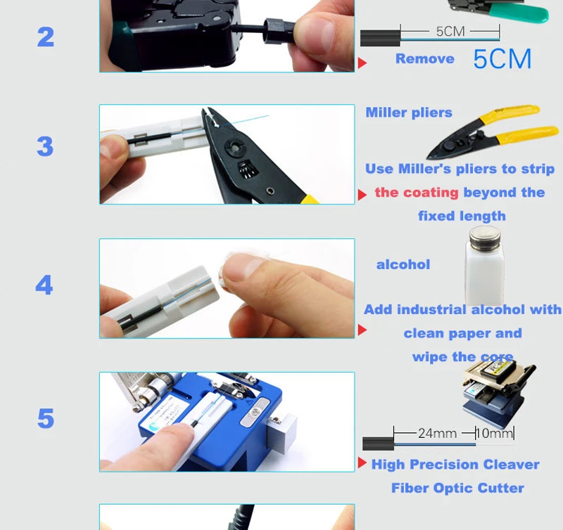 Factory Price Ftth Field Assembly Fibra Optica Monomodo Rapido Conector