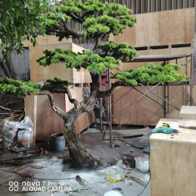 Highly Realistic Artificial Cedar Pine Trees for Indoor and Outdoor Garden Landscaping Bonsai Decorative Artificial Plants