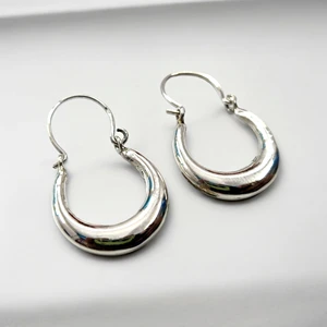 Custom 925 Sterling Silver Earrings for Women Hypoallergenic Silver Hoops Lightweight Drop Earrings