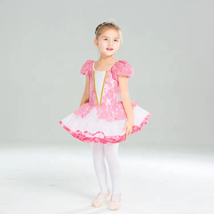 Dl036 Ballet Dress With Skirts Ballerina Clothing Ballet Girl Outfit