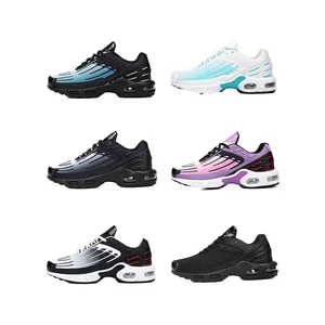 High Quality TN Plus Sneakers for Men and Women Custom Logo Dropshipping with Box Cushioned Footwear for Summer Spring Running