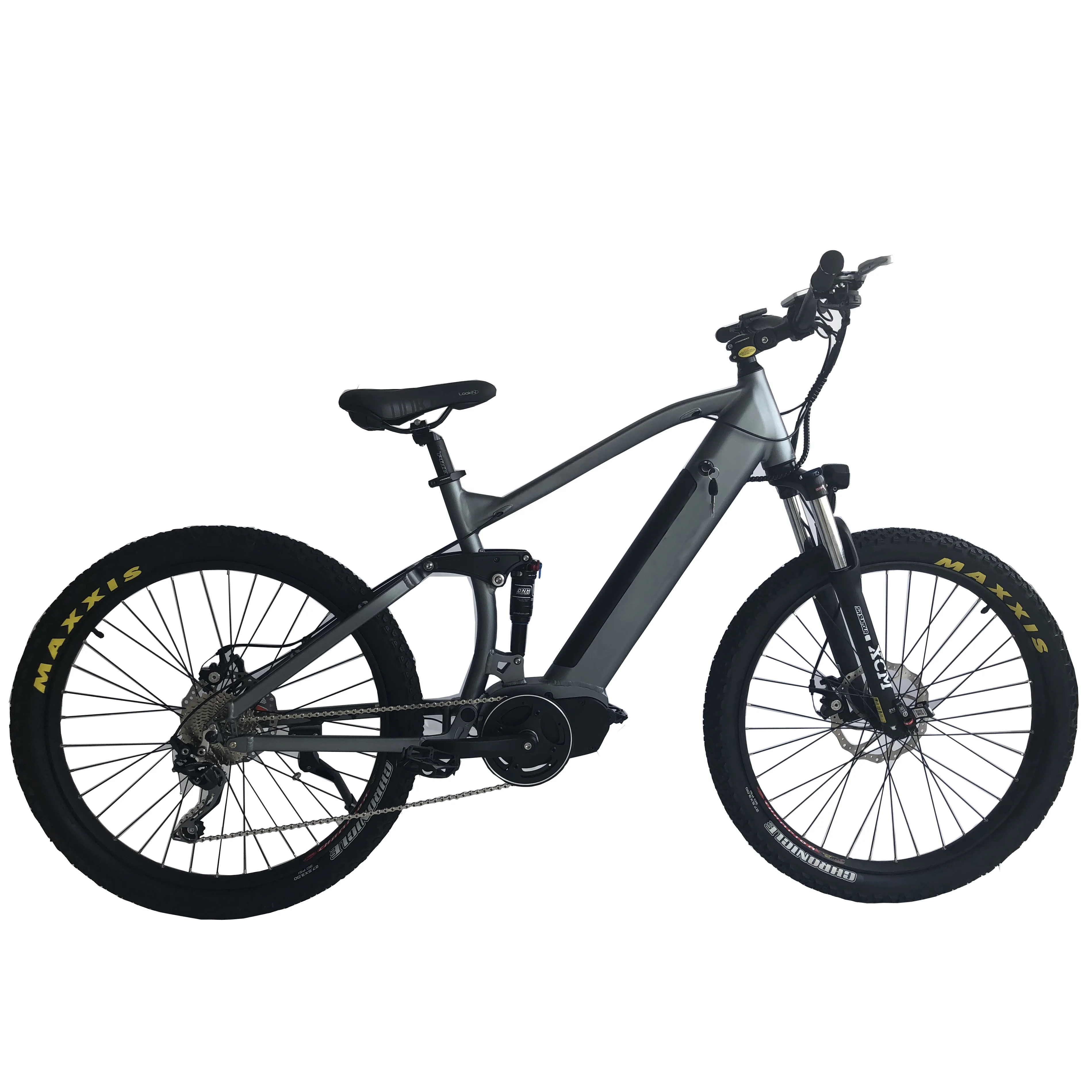 Full Suspension Electric Fat Bike Mid Drive Alibaba Fastest Mid