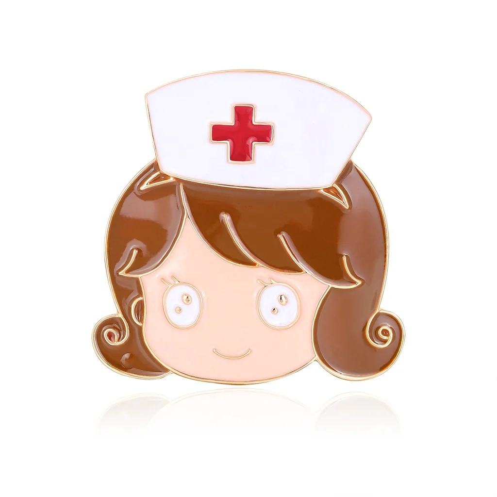 Broche Médico De Cruz Roja Para Niña,Broche Personalizado,Accesorios - Buy  Médico Broche,De Broche,Doctor Broche Product on 