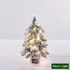 45cm pointed velvet tree+lamp