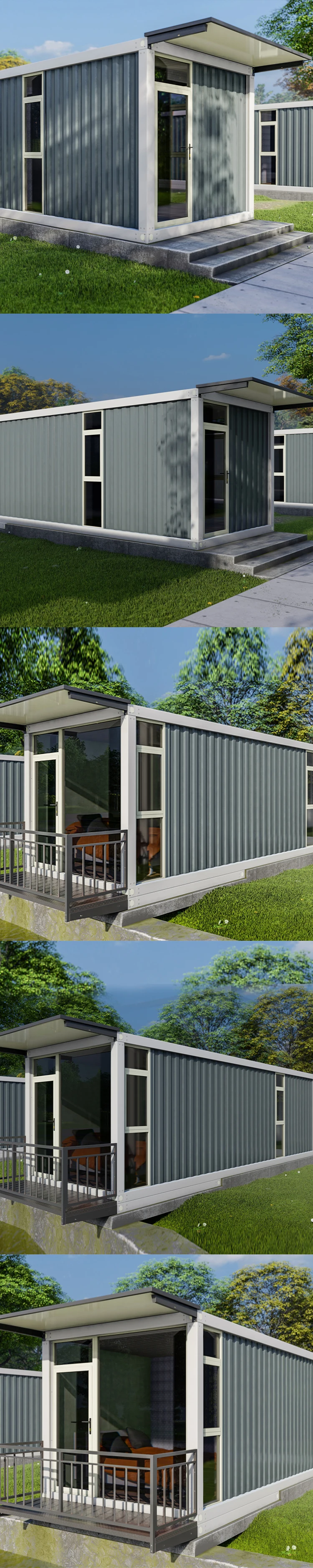 Custom Prefab Shipping Container House for Serbia