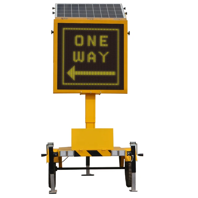 Hot selling Customized portable  solar led variable message sign trailer