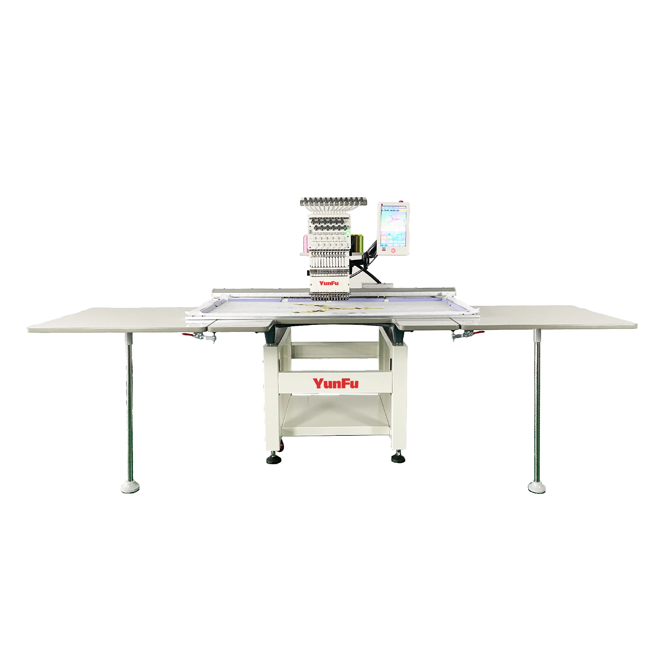 DDP Single Head Cap Embroidery Machine 1200*500 Big Area 12 15 Needles New for Home Use Featuring Computerized High Bearings